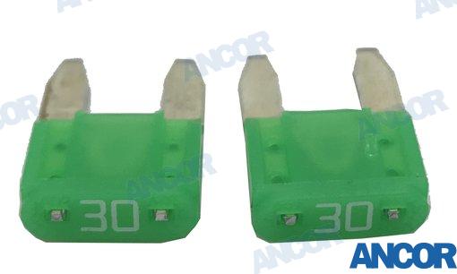 FUSIBLES ATM 30 AMP. (2)