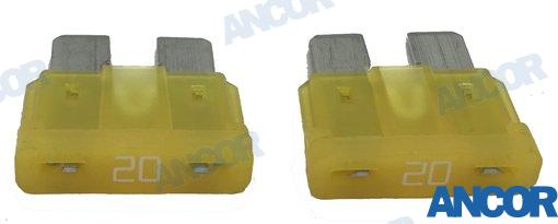 FUSIBLES ATC 20 AMP. (2)