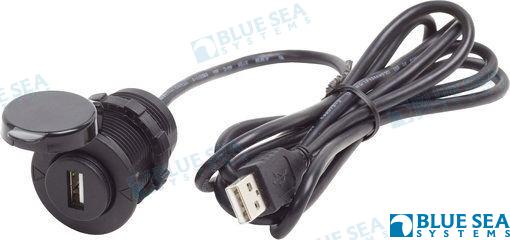 CARGADOR USB 12V C/EXT. CABLE