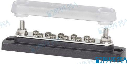 PLACA DE CONEXION 150A 10 T. c/TAPA