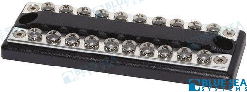 PLACA CONEXION DOBLE 100A 10 CIRCUITOS