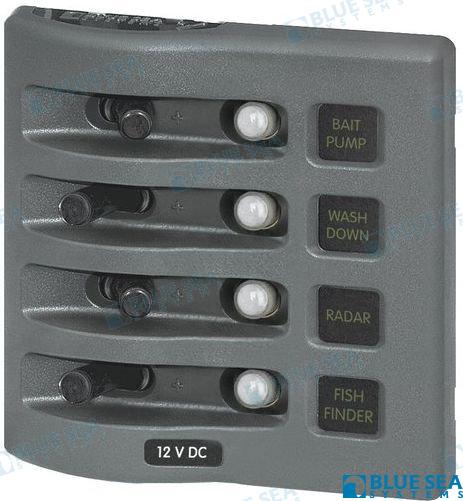 PANEL INTEMPERIE  4 P  GRIS  CB