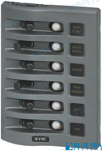 PANEL INTEMPERIE  6 P  GRIS  CB