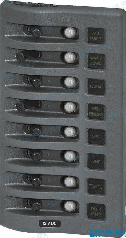 PANEL INTEMPERIE  8 P  GRIS  CLB