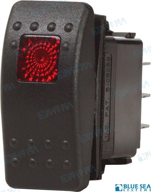INTERRUPTOR LUZ OFF-ON NEGRO