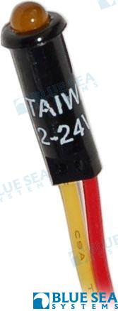 INDICADOR LED 12/24V AMBAR