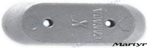 ANODO FUERABORDAS OMC ALUMINIO