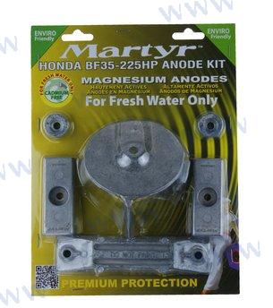 KIT ANODOS MAGNESIO HONDA 35-225HP