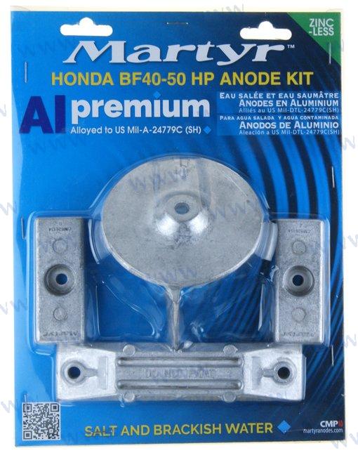 KIT ANODOS ALUMINIO HONDA 40/50HP