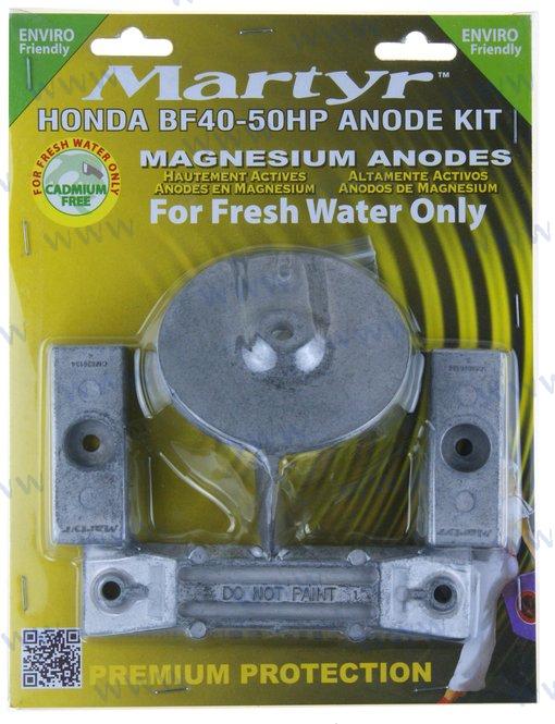 KIT ANODOS MAGNESIO HONDA 40/50HP