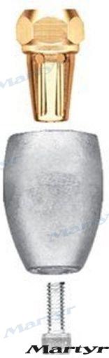 KIT ANODO EJE BRAVO III 2003 ALUMINIO