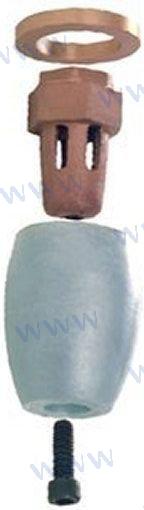 KIT ANODO EJE BRAVO II ZINC