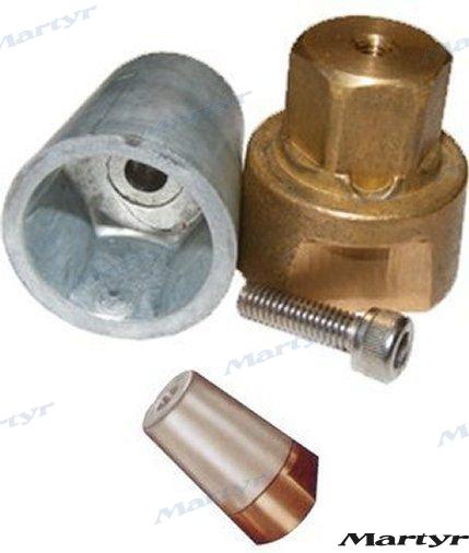 ANODO EJE RADICE 50MM