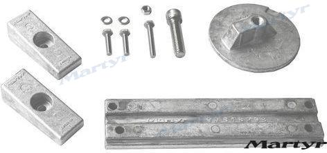 KIT ANODOS VERADO 4 CIL. MAGNESIO