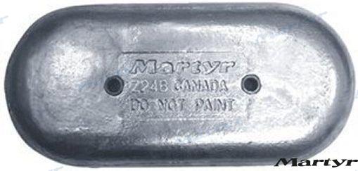 ANODO ALUMINIO FIJACIÓN CASCO