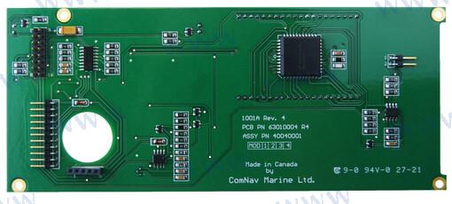 PLACA FRONTAL  PILOTO 1001