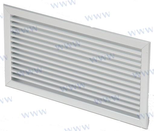REJILLA SALIDA ALUMINIO ORIENTABLE  175X