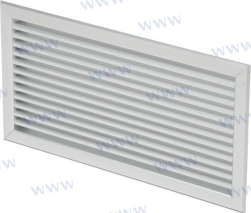 REJILLA SALIDA ALUMINIO ORIENTABLE 175X3