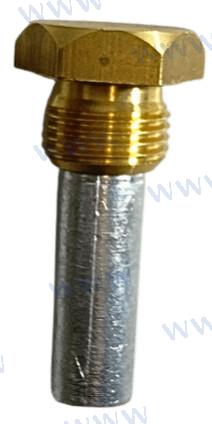 ANODO ZINC 99% 1/2" (CHILLER CU50VFD- 60