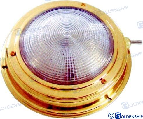 LUZ INT.LATON ORO DIA. EXT.140MM.
