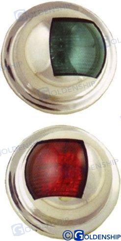 PAR LUCES NAVEGACION INOX LED