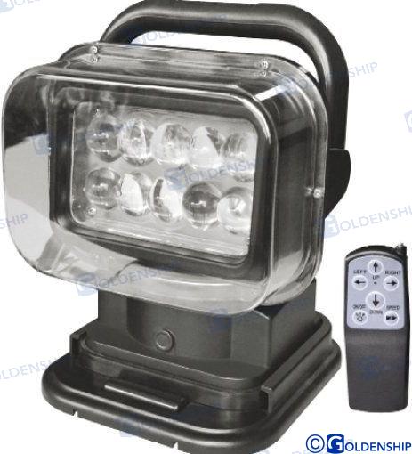 FARO PIRATA "BEAMER" RADIO NEGRO 24V