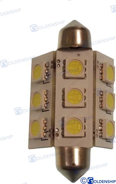 BOMBILLA FESTON 9LED 2W 10/30V