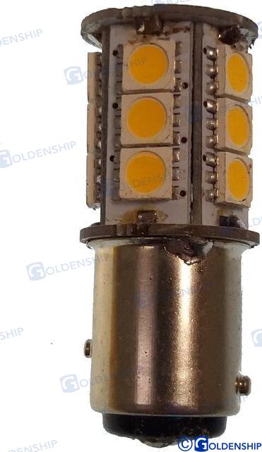 BOMBILLA BAY15D 15LED 24V