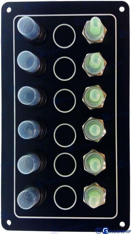 PANEL 6 INTERRUPTORES WP