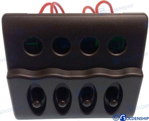 PANEL 4 INTERRUPTORES - IP65