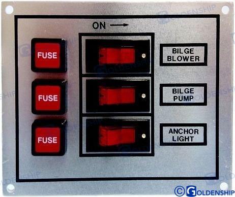 PANEL 3 INTERRUPTORES