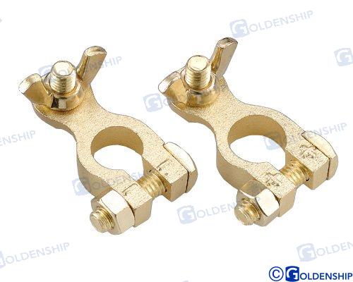 TERMINALES BATERIA - BRONCE (PAR)