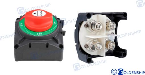 CONMUTADOR BATERÍA DOBLE ON/OFF 48V MAX.