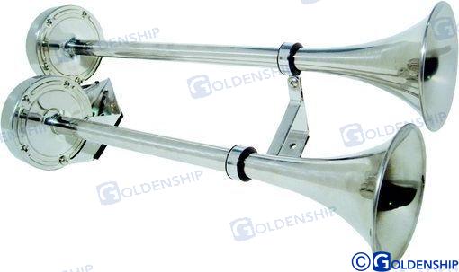 BOCINA TROMP.DOBLE  40/47CM 12V
