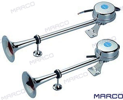BOCINA ELECT.TROMP.DOBLE 12V.