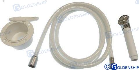DUCHA PULS EMP. HORIZONTAL (PVC 2.5M)