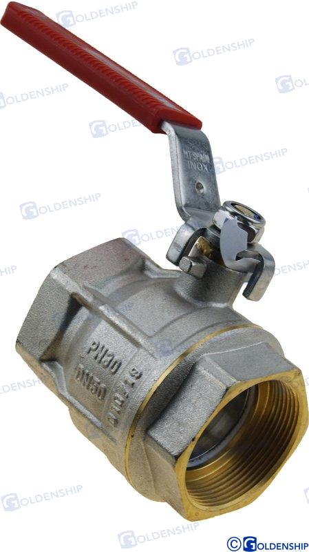 VALVULA BOLA H-H 2 1/2"