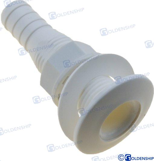 PASACASCO PLASTICO C/ADAPTOR 1/2"