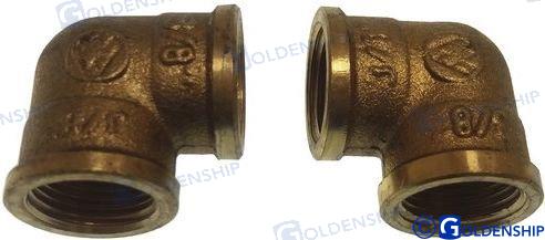 CODO LATON H/H 3/8" (2)