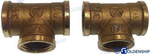 "T" LATON H/H/H  3/8" (2)