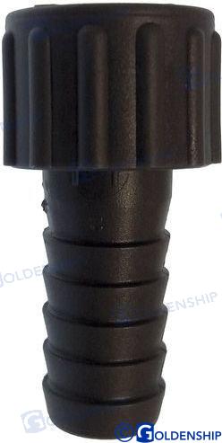 RACOR HEMBRA 1/2" = 15MM  PLASTICO