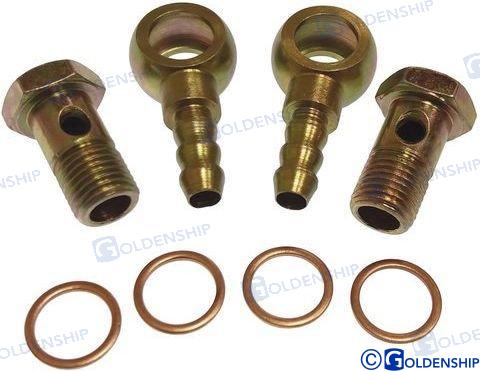 KIT RACORS GIRATORIOS  10MM (CAV)