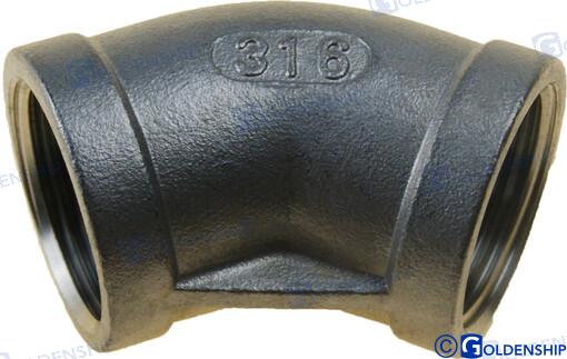 CODO 45º H-H  INOX  3/4
