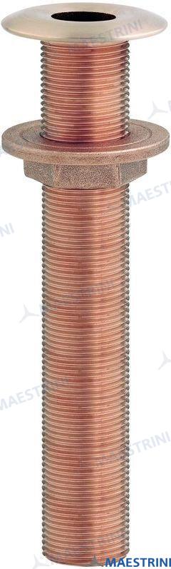 PASACASCO LARGO BRONCE 1"