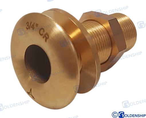 PASACASCO 3/4'' EN LATON CR