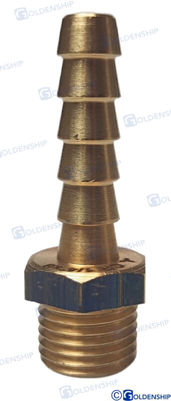 ENTRONQUE 1/4'' X 8 M. EN LATON CR