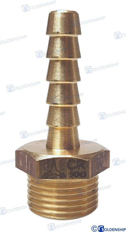 ENTRONQUE 3/8'' X 8 M. EN LATON CR