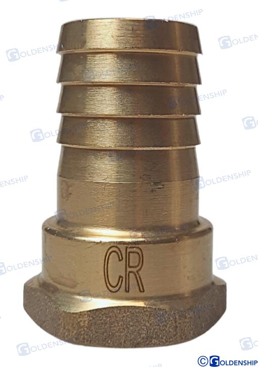 ENTRONQUE 3/4'' X 25 H. EN LATON CR