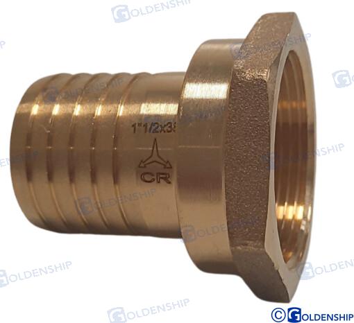 ENTRONQUE 1''1/2 X 38 H. EN LATON CR
