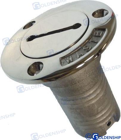 TOMA CUBIERTA INOX 38MM WASTE